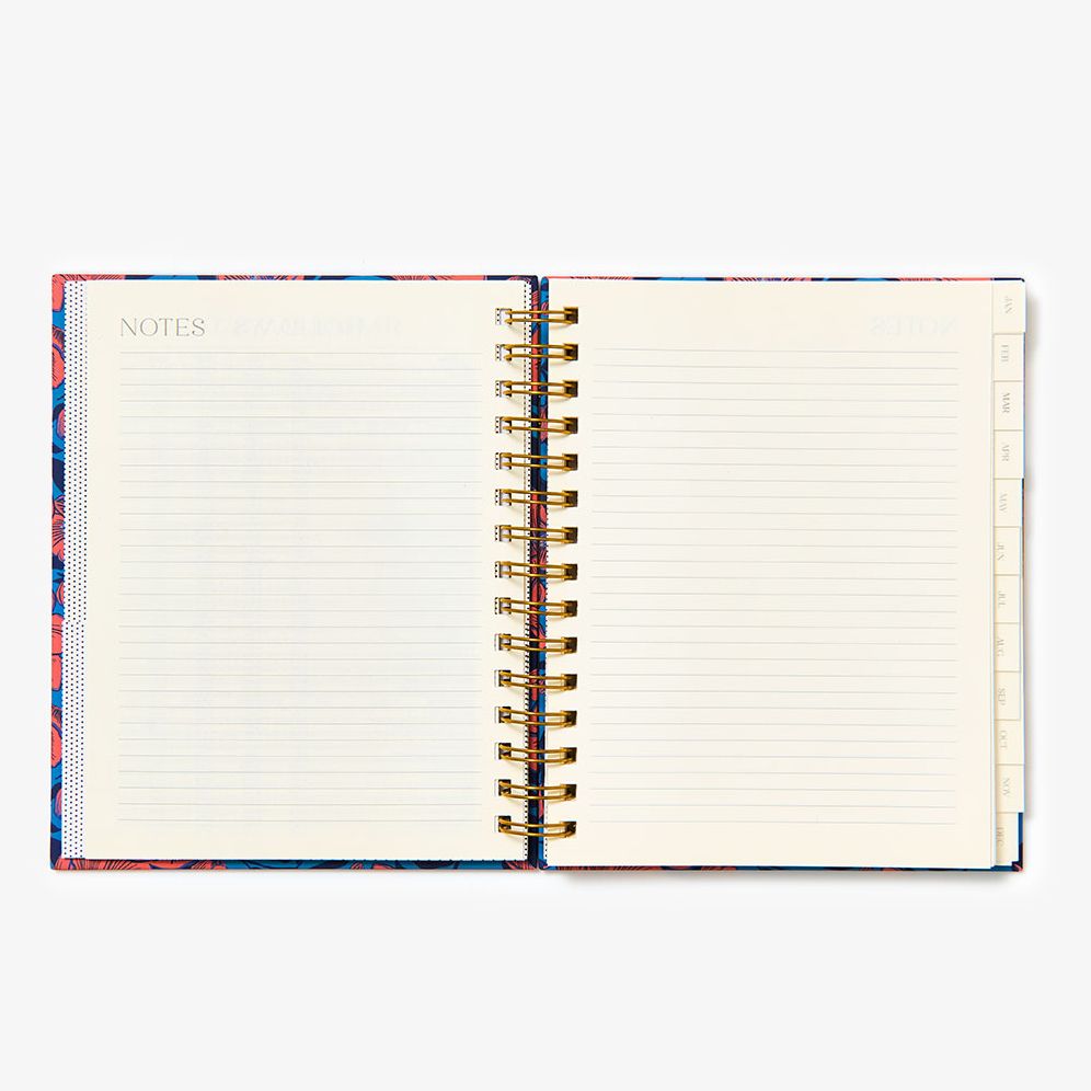 12-Month Bowtie Pasta Custom Planner