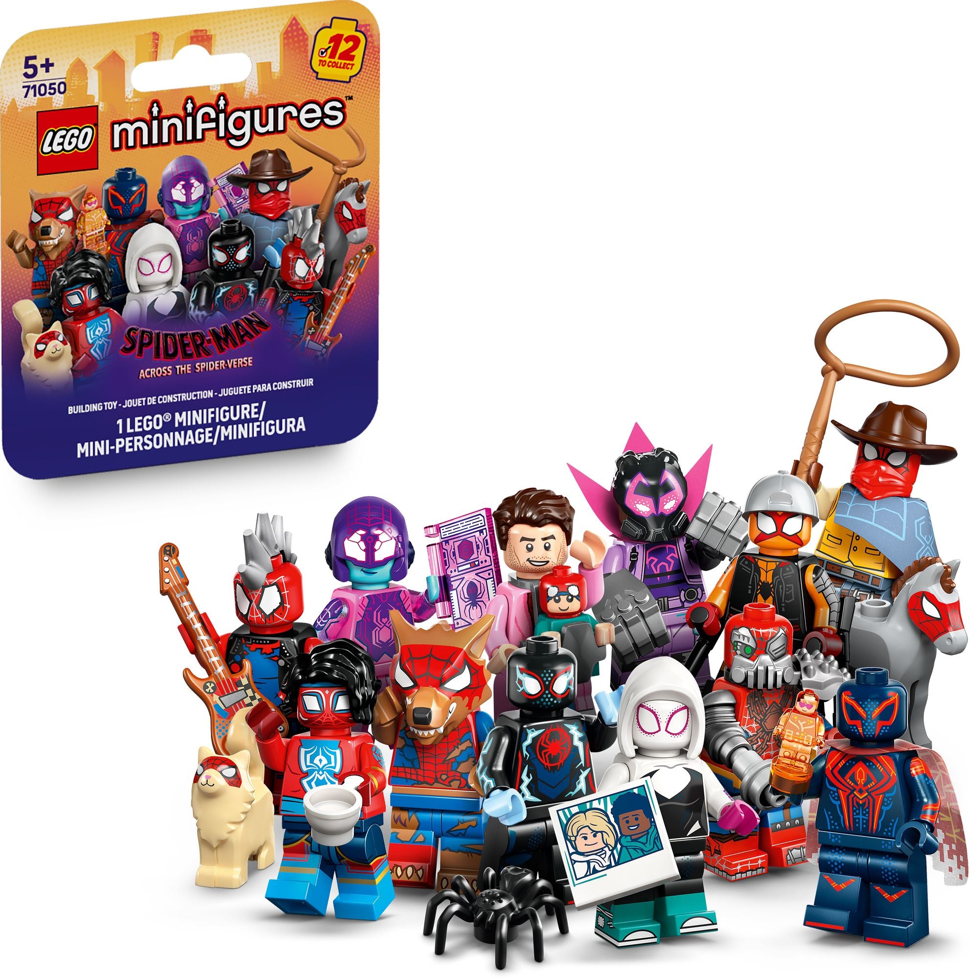 LEGO Minifigures Spider-Man: Across the Spider-Verse 71050 Paper
