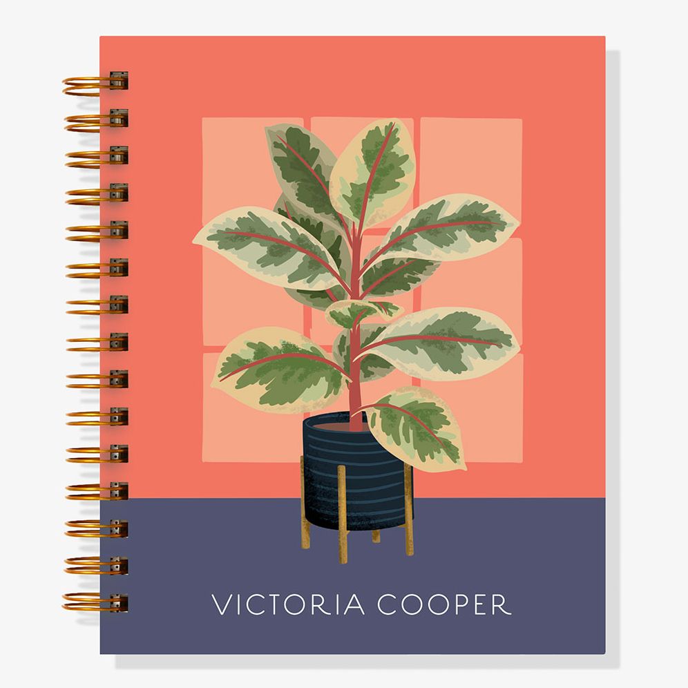 12-Month Begonia Custom Planner