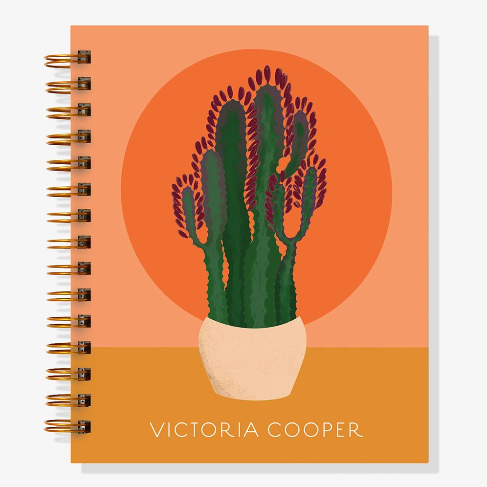 12-Month Begonia Custom Planner