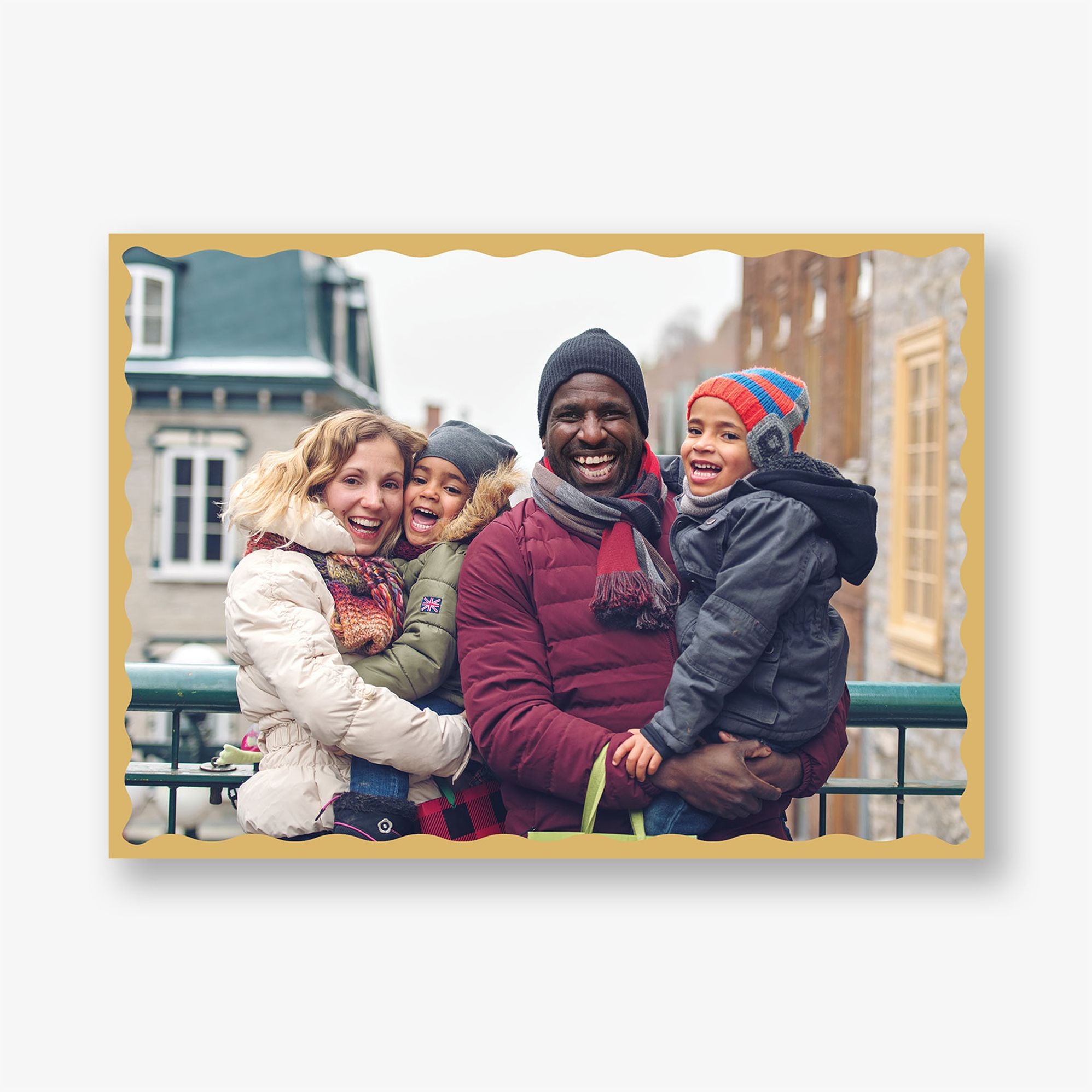 Postage Holiday Photo Card