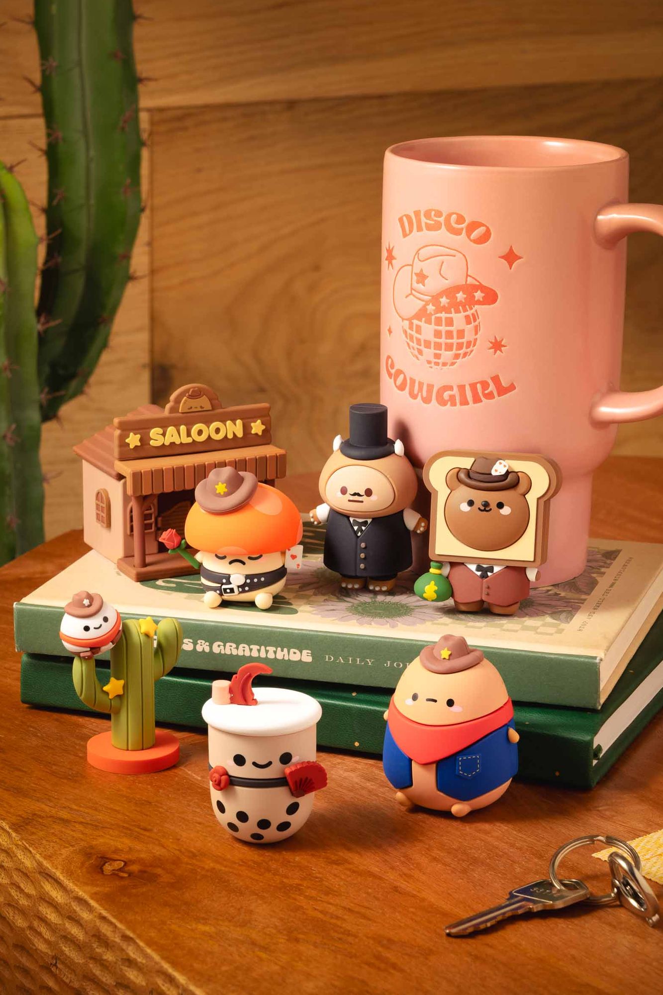 Smoko Friends 2.5" Wild West Vinyl Blind Box