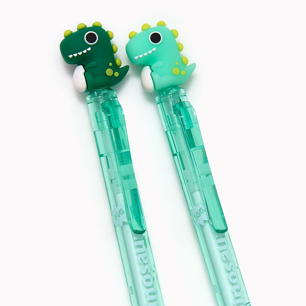 Dinosaur pens, 2 styles assort
