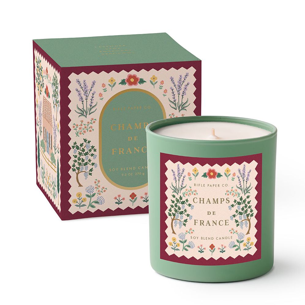 Country Farm Champs de France 9 oz Glass Candle