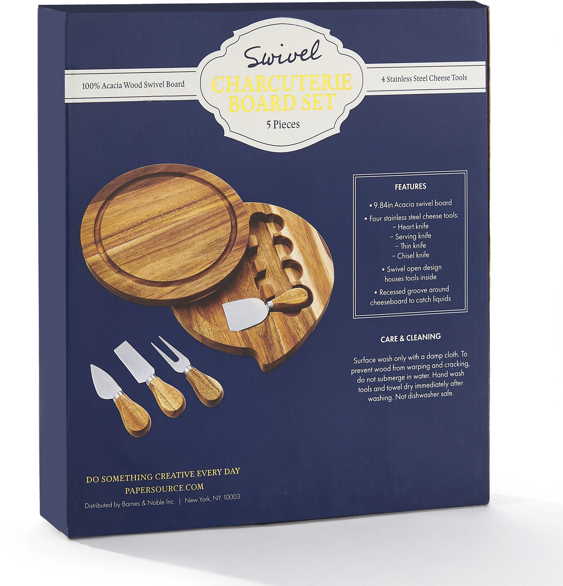 Swivel Charcuterie Board Set