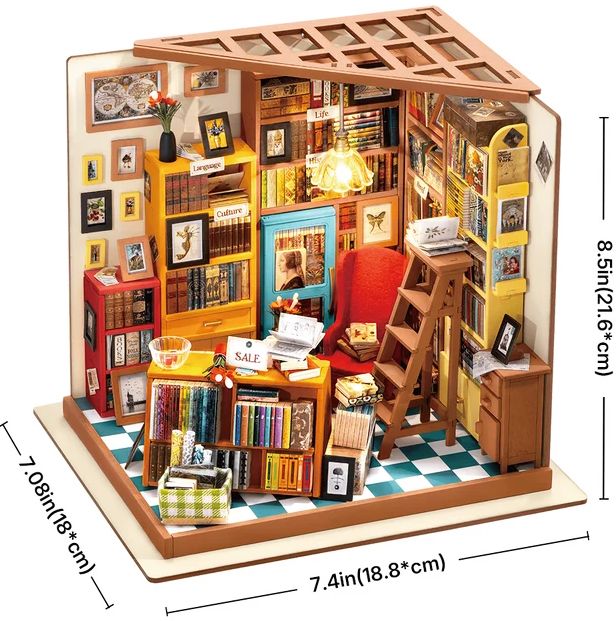 DIY Miniature House Sam¿s Study