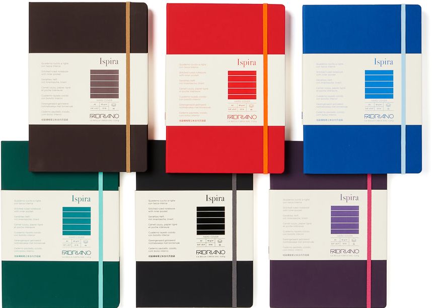 Ispira Journal, A5, Hard-Cover, Lined, Green