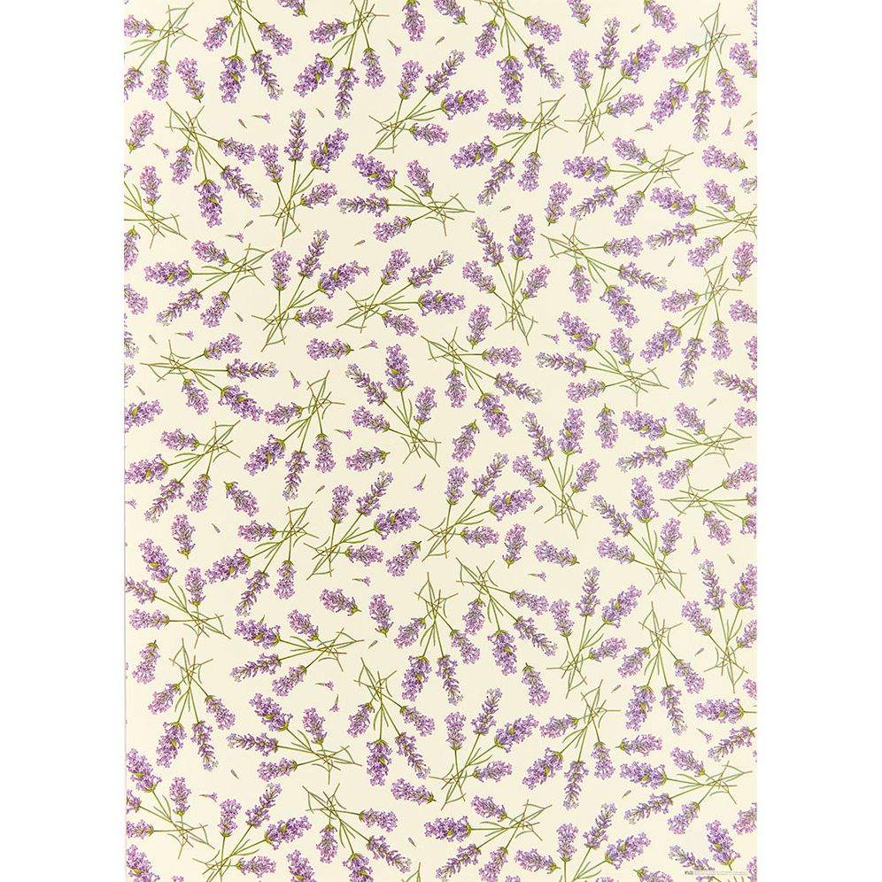lavender flower wrapping paper Lavender Fine Paper