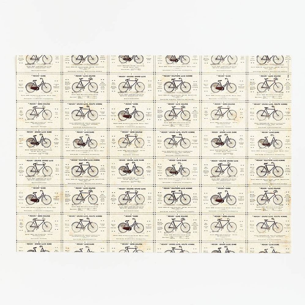 Bicycles Handmade Paper