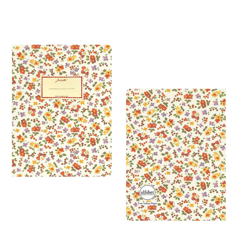 Juliette Floral Sewn A5 Notebook