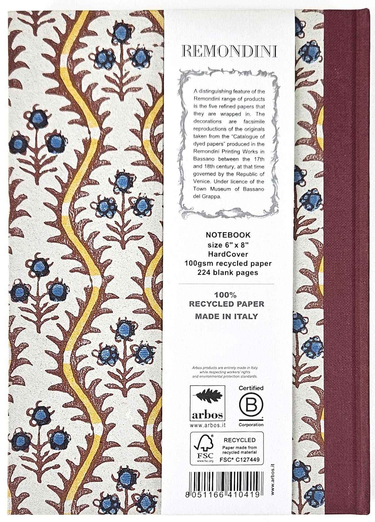 Remondini Italian Floral Journal