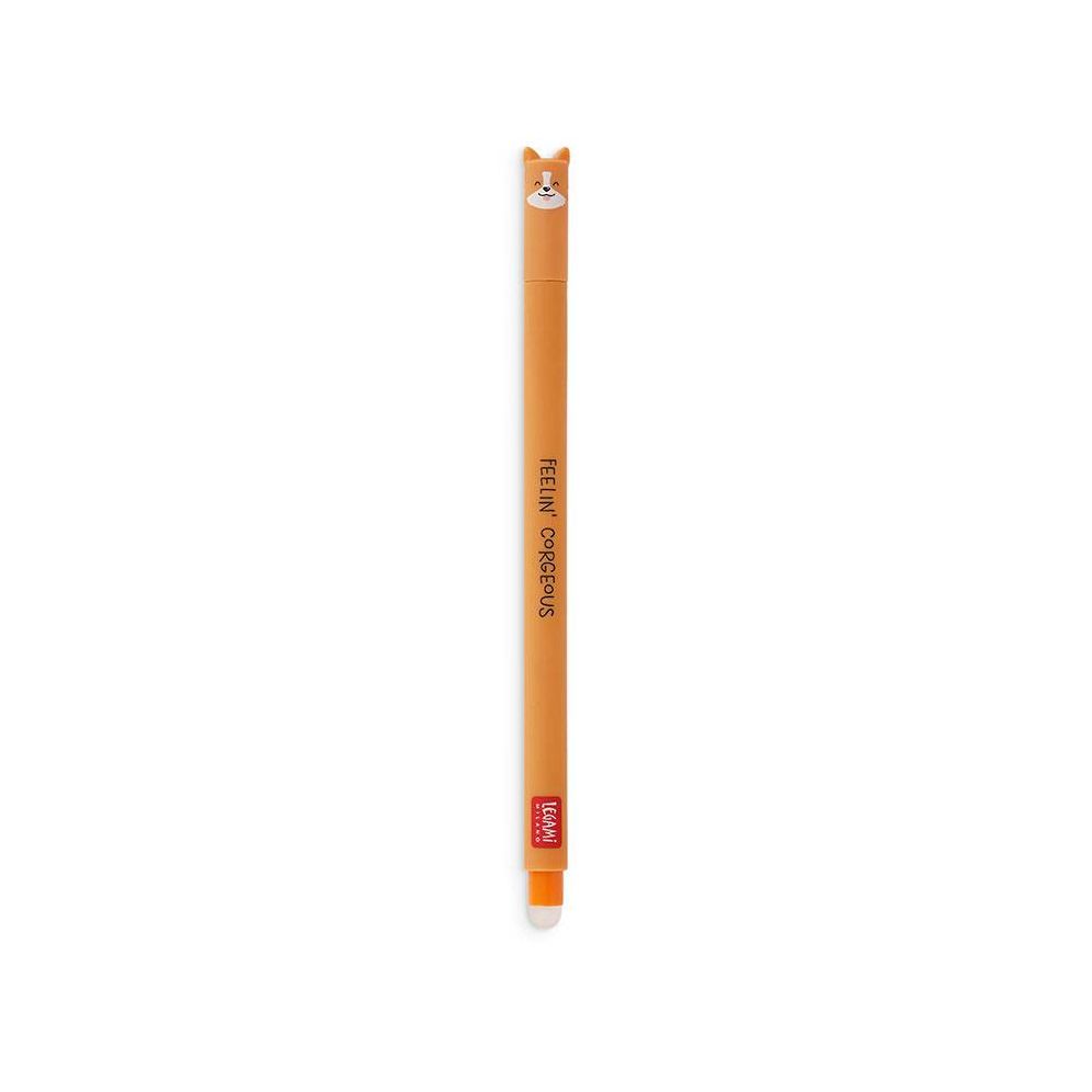 Corgi Erasable Gel Pen - Black Ink