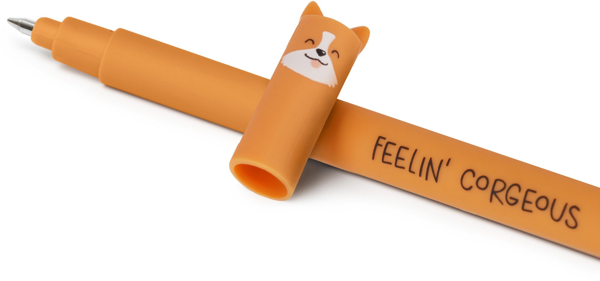 Corgi Erasable Gel Pen - Black Ink