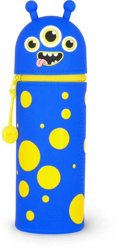 Legami 2-In-1 Silicone Pencil Case - Kawaii - Monster