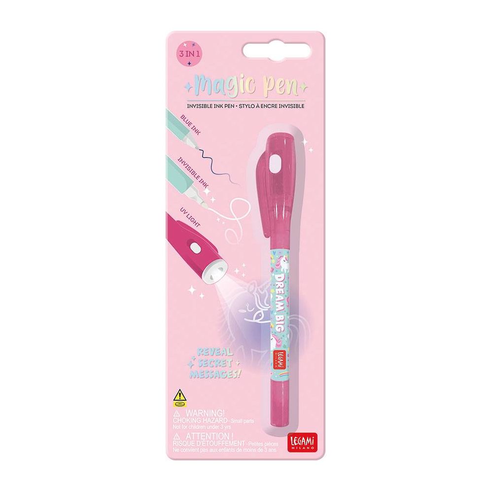Legami Invisible Ink Pen - Magic Pen - Unicorn | Paper Source