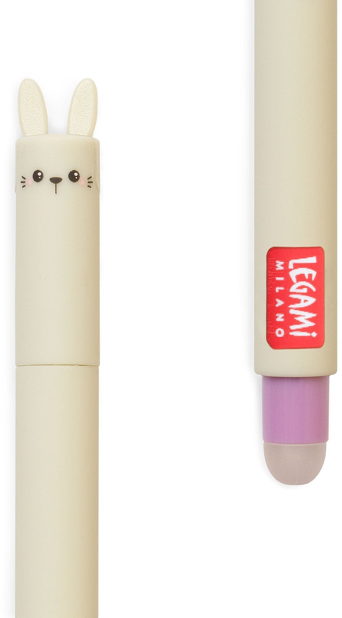 Bunny Erasable Gel Pen - Purple Ink