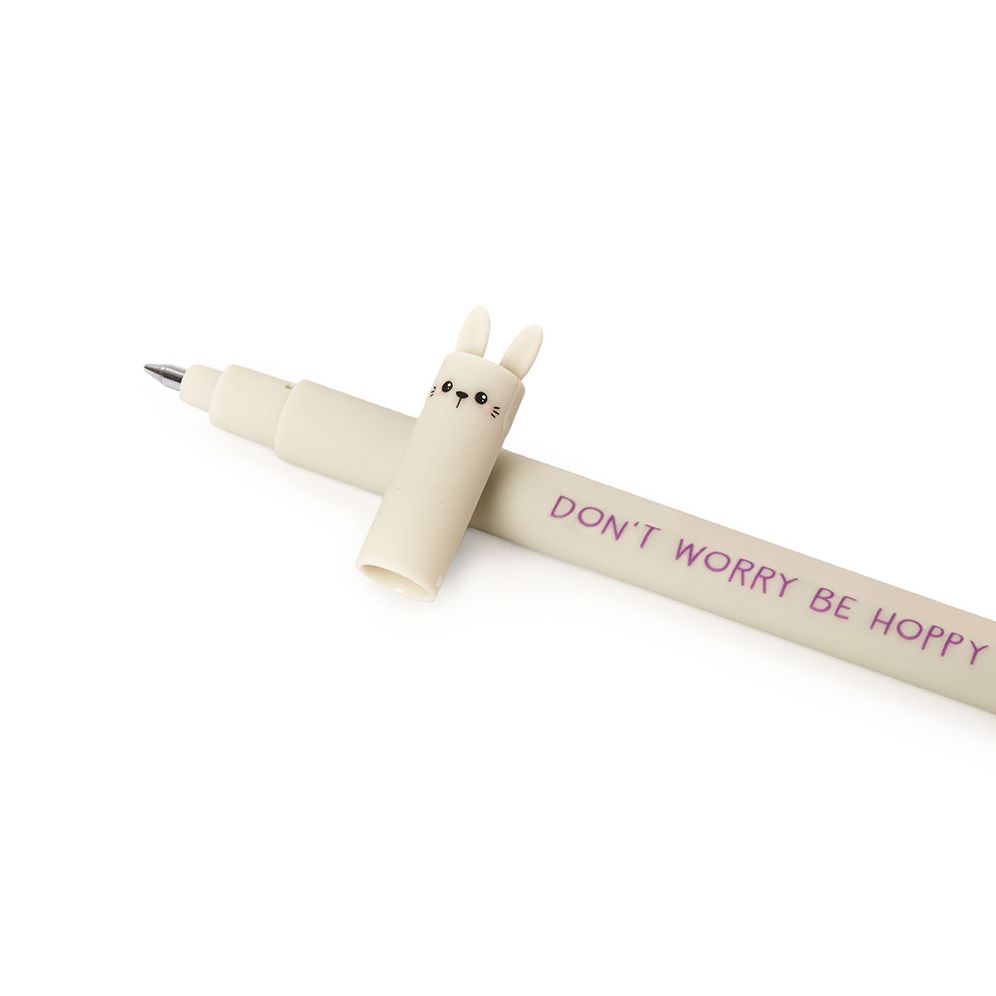 Bunny Erasable Gel Pen - Purple Ink