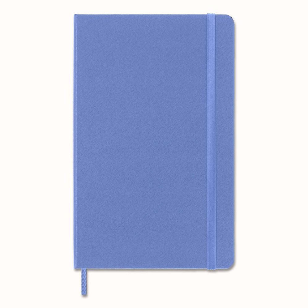 Moleskine Classic Notebook, Large, Ruled, Hydrangea Blue, Hard Cover (5 X 8.25)