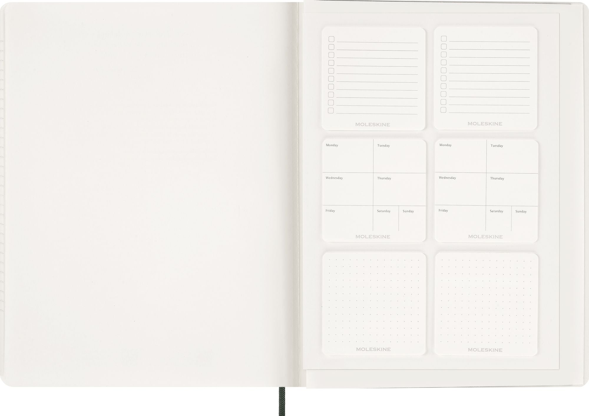 2027 Moleskine 15-Month Essential Planner, Soft Cover, Weekly Vertical, XXL (8.5" x 11"), Myrtle Green, 128 pages