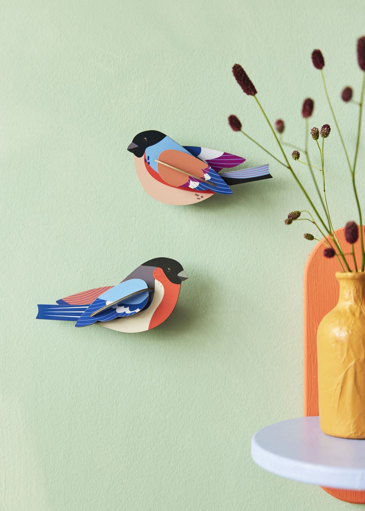 Finches Wall Decor Craft Kit