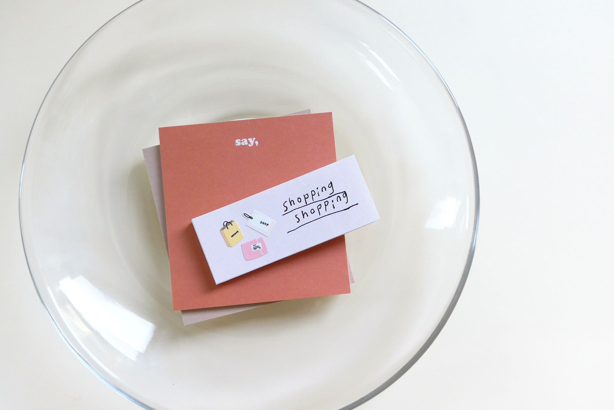 Suatelier Design Mini Stickers Shopping