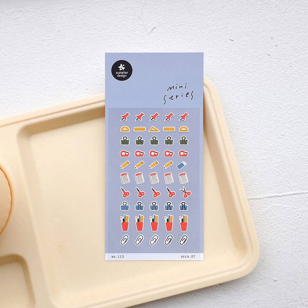 Suatelier Design Mini Stickers Studying