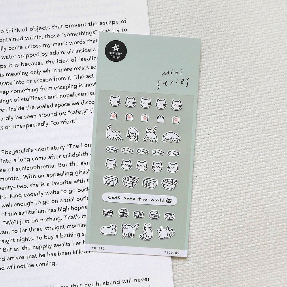 Mini Cat Stickers