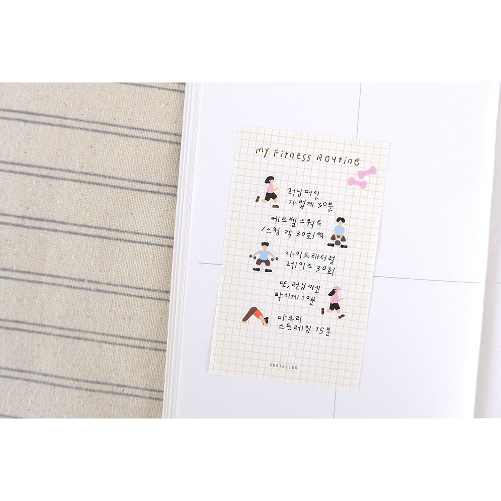 Suatelier Design Mini Stickers Sports