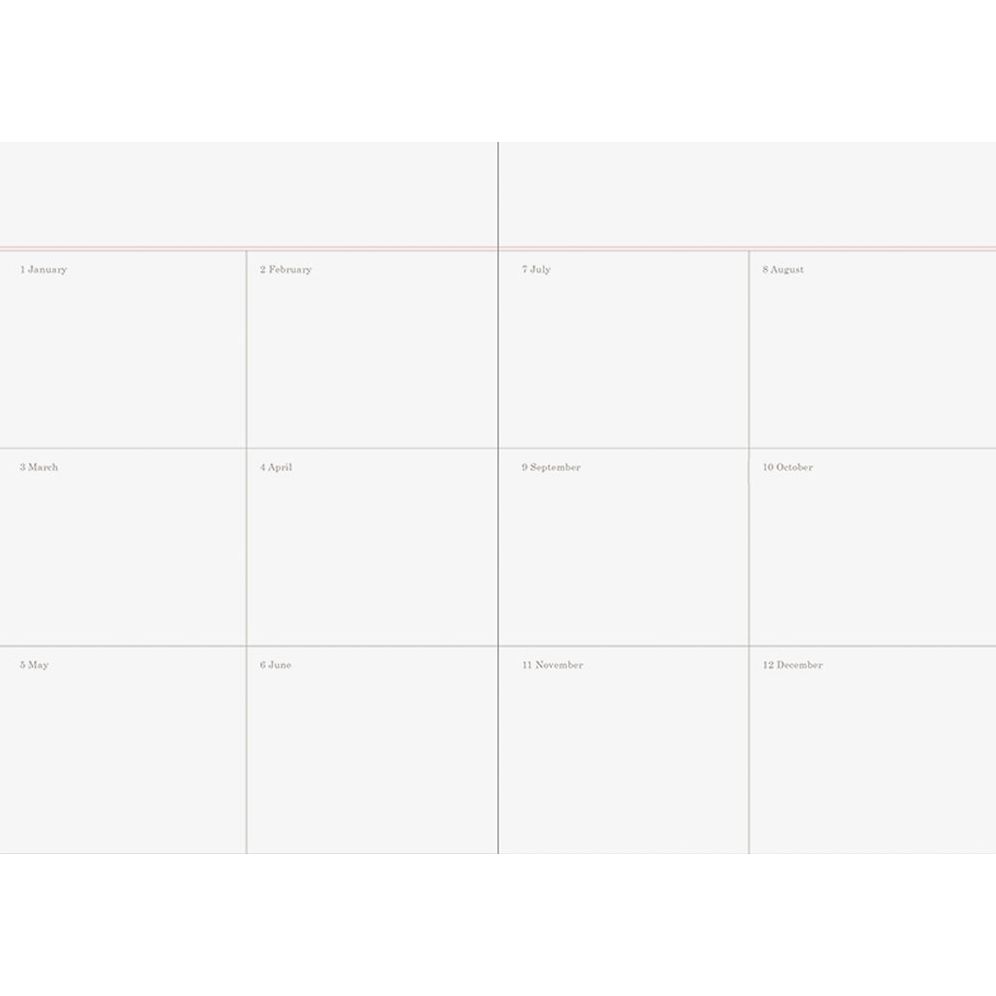 Moment Undated Diary in Butter