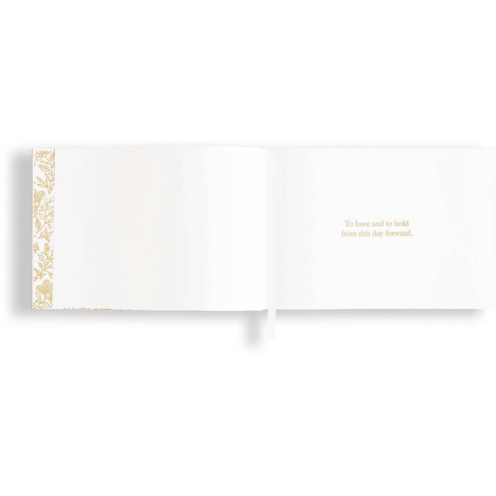 Gold Luxe Wedding Guestbook