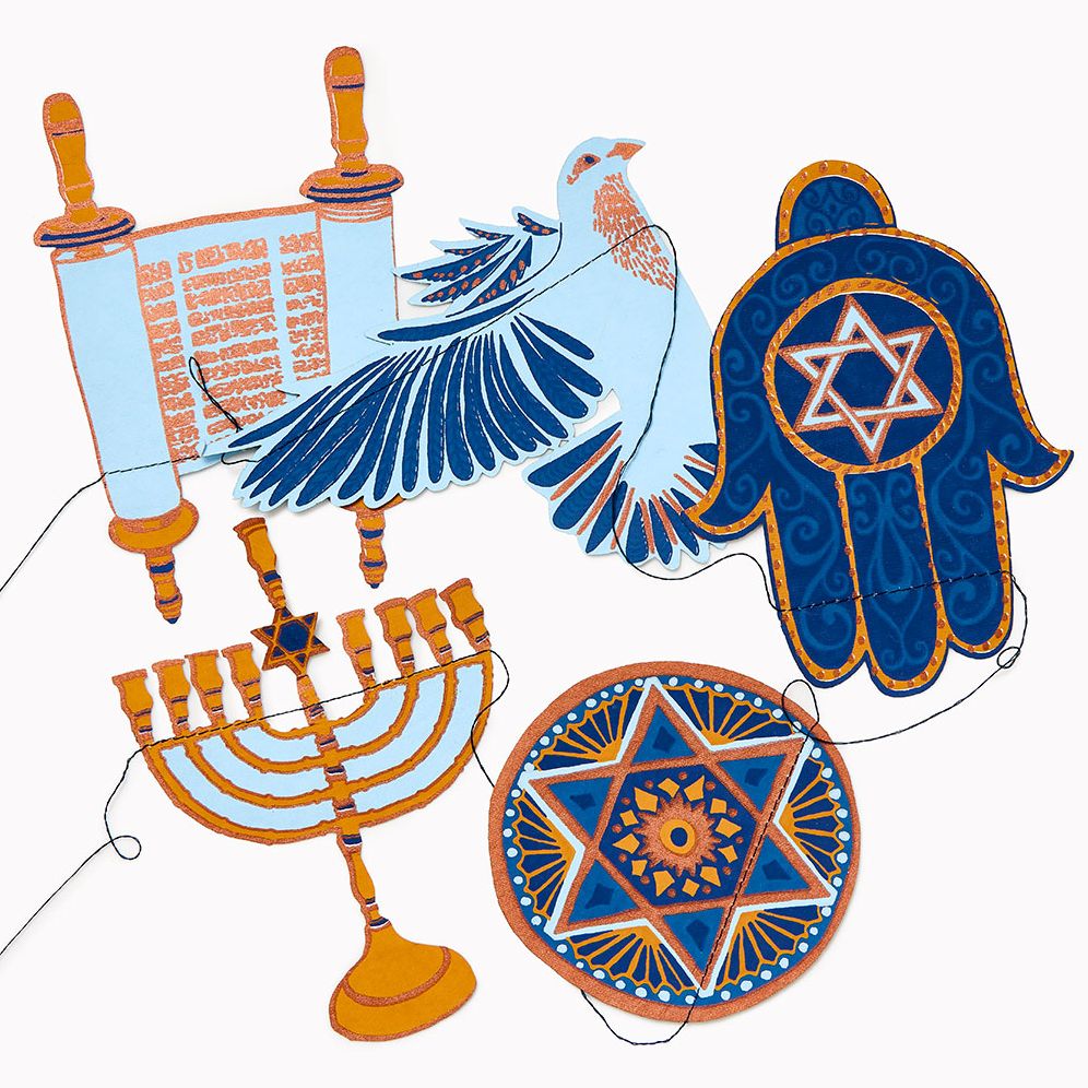 Hanukkah Sewn Garland