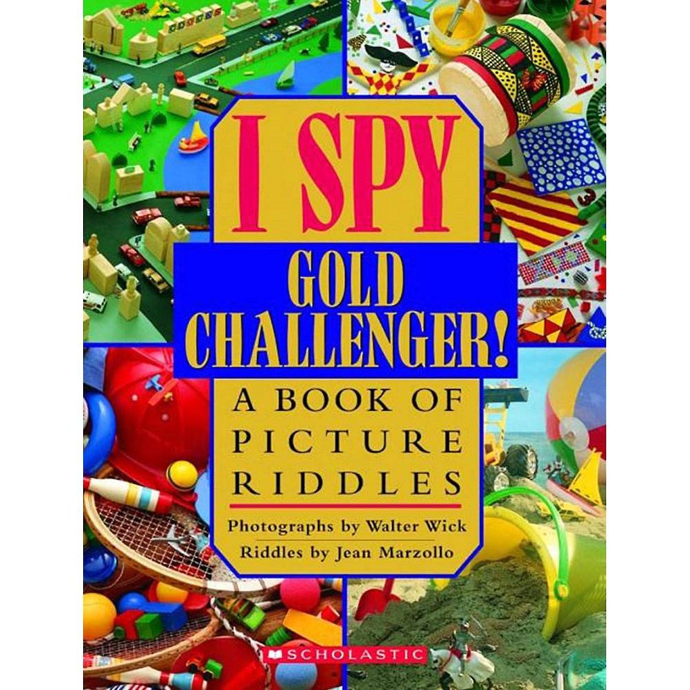 I Spy Gold Challenger: A Book of Picture Riddles | Paper Source