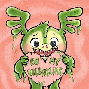 Be My Valenslime: Valentine's Day Book for Kids