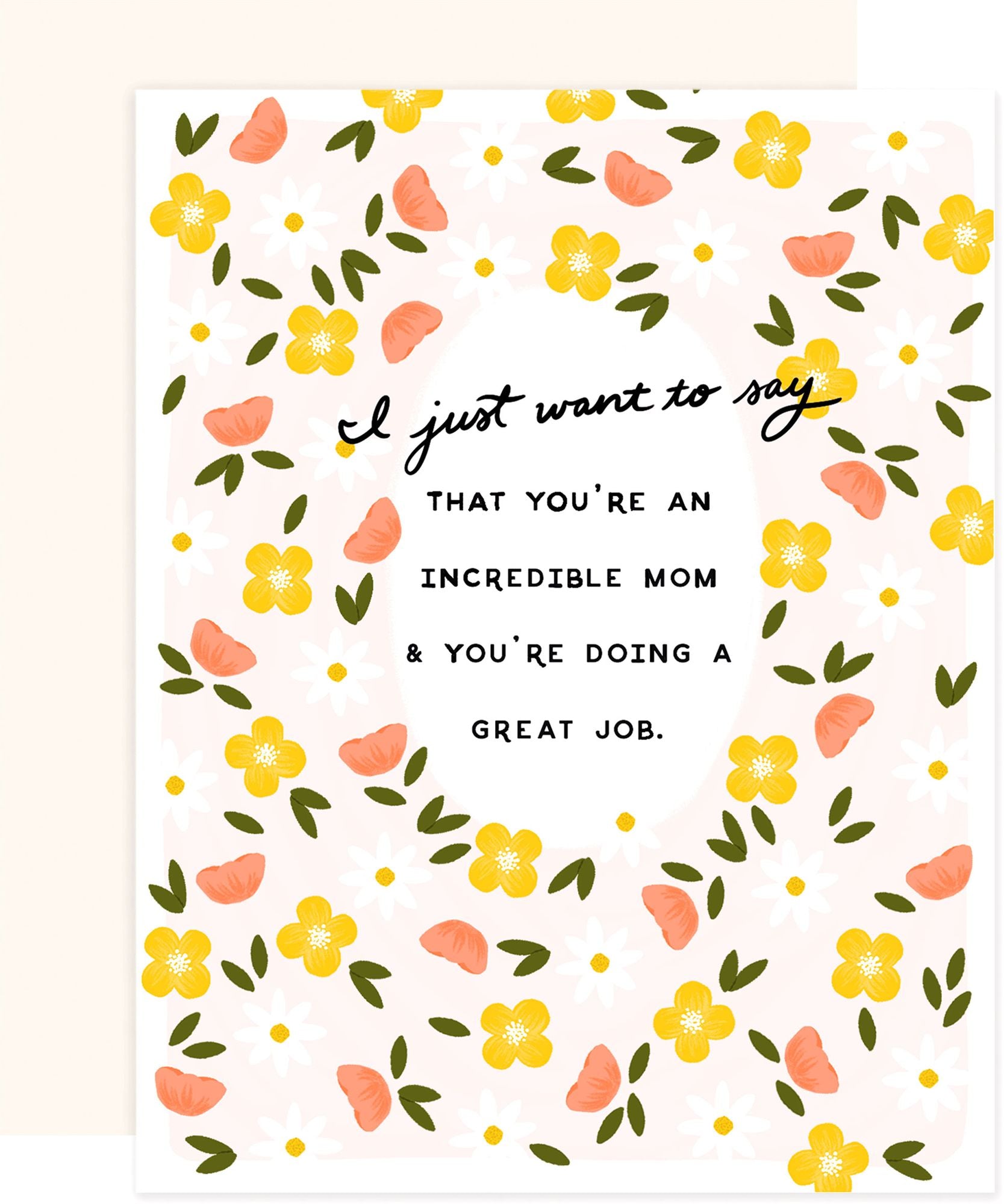 Mother's Day Greeting Card Incredible Mom