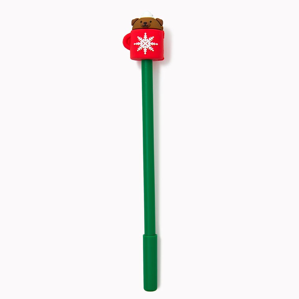 Holiday Cozy Critter Pens, 3 styles assorted