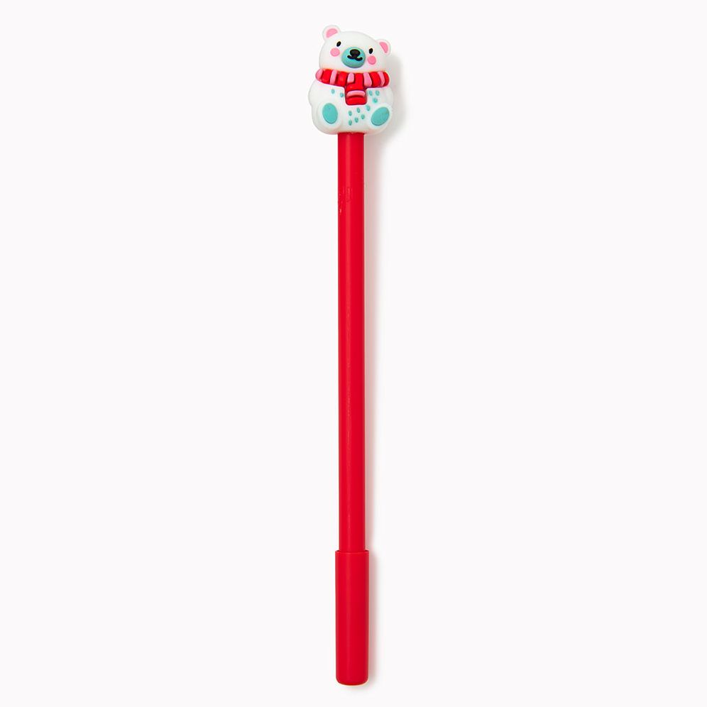 Holiday Cozy Critter Pens, 3 styles assorted