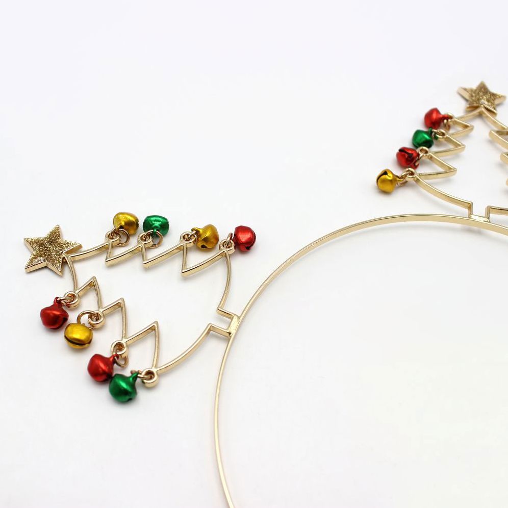 Metal Tree & Bells Headband
