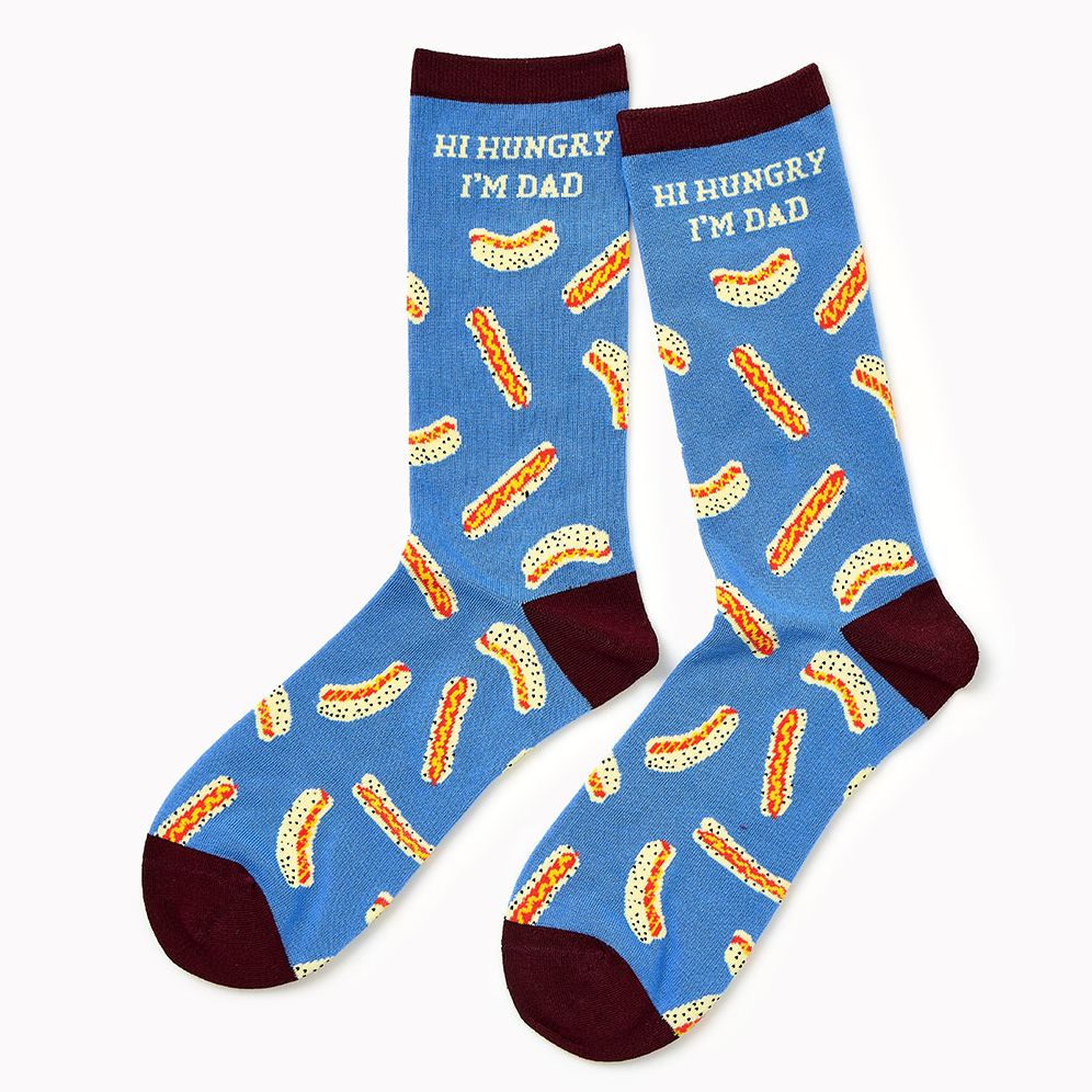 Hotdog Dad Socks