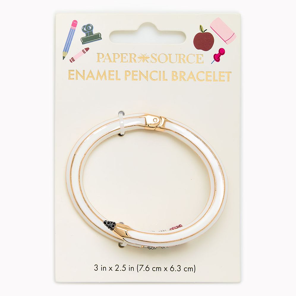 Enamel Pencil Bracelet