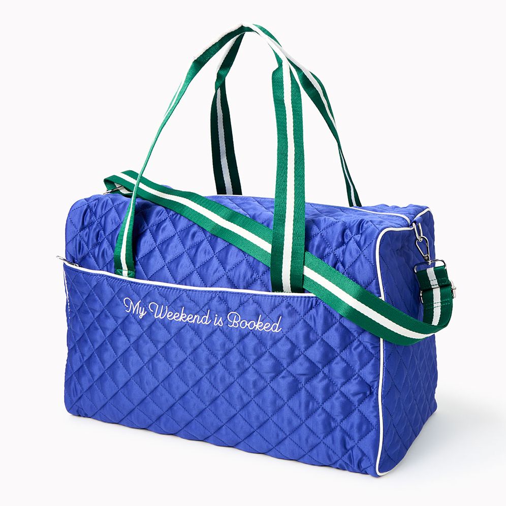 Weekend is Booked Overnight Bag