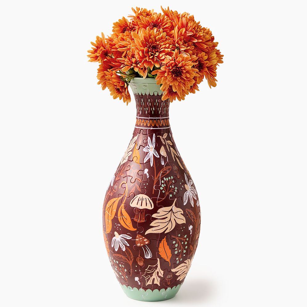 3D Harvest Puzzle Vase | Paper Source