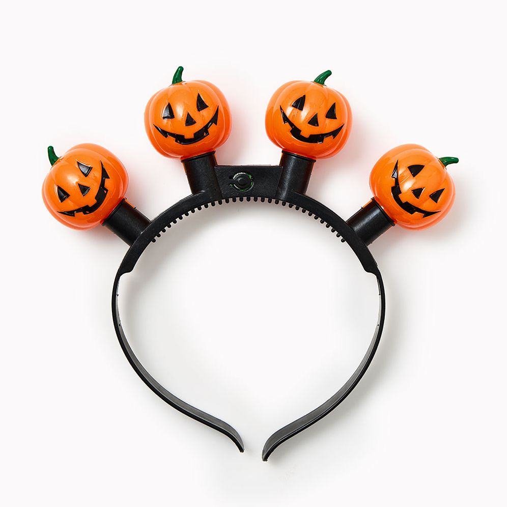 Light up Pumpkin Headband