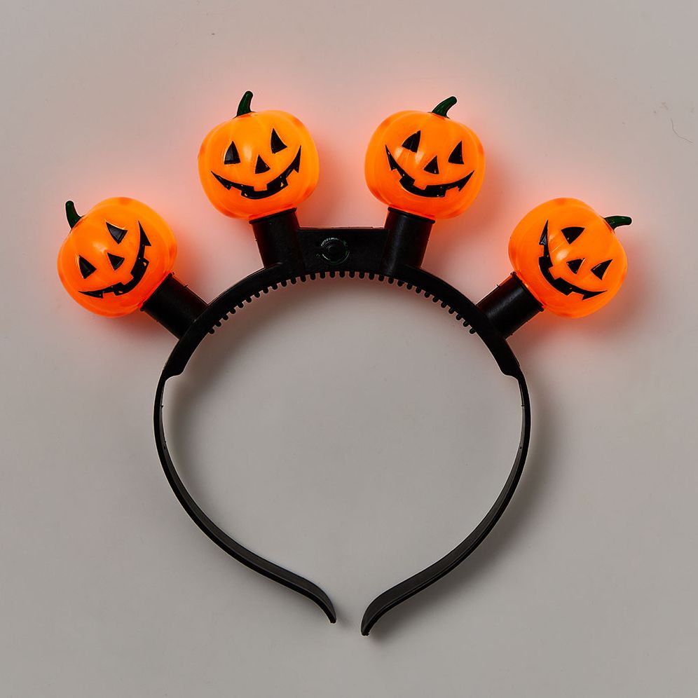 Light up Pumpkin Headband