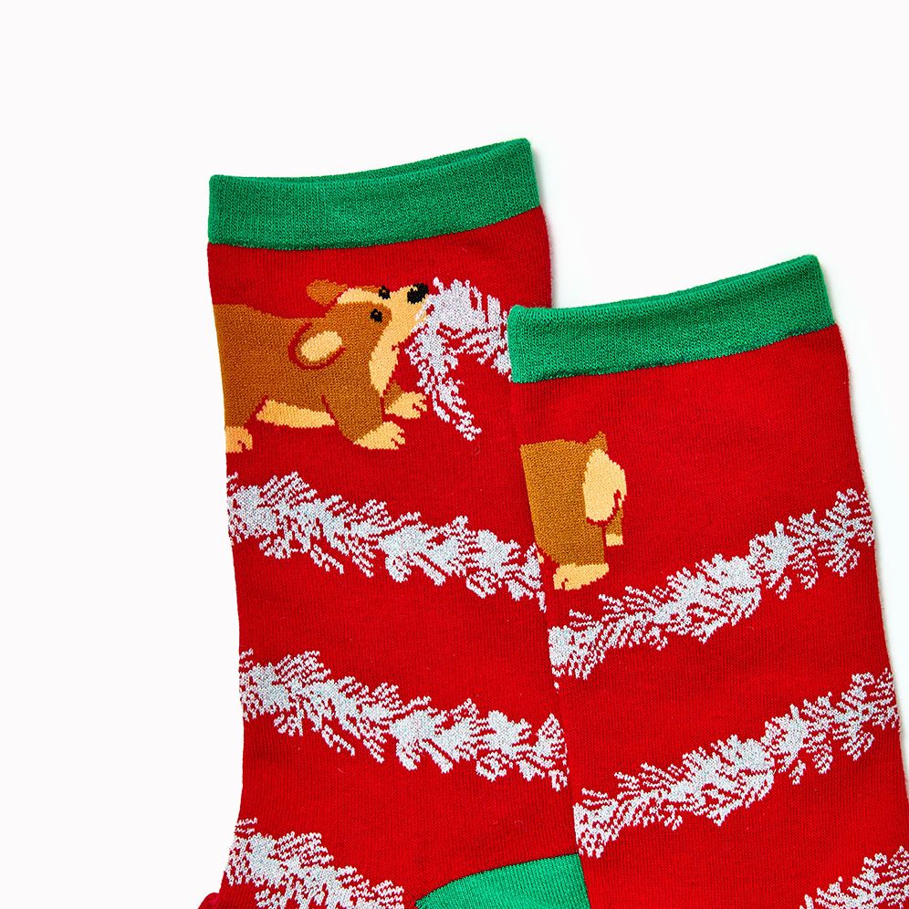 Bad Corgi Adult Socks