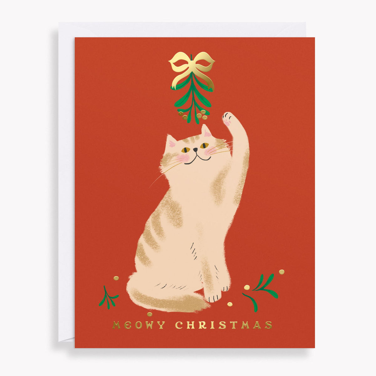 Christmas Cats Meowy Christmas Stationery Set