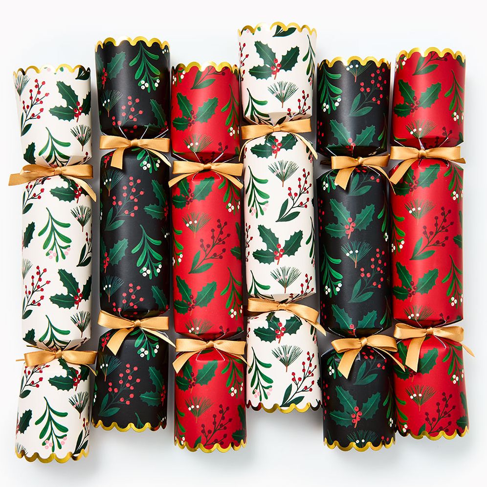 Winter Botanical Surprise Crackers Set Of 6 | Paper Source