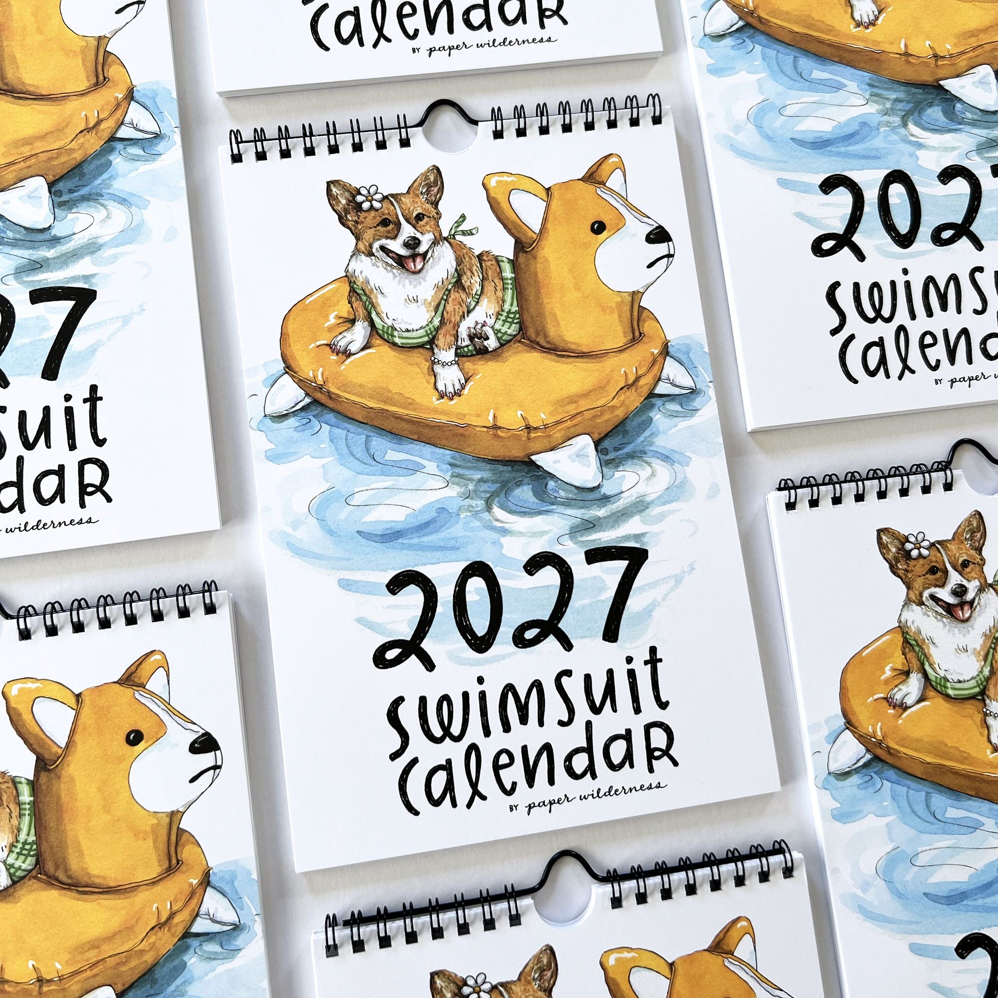 2027 Swimsuit Calendar by Paper Wilderness