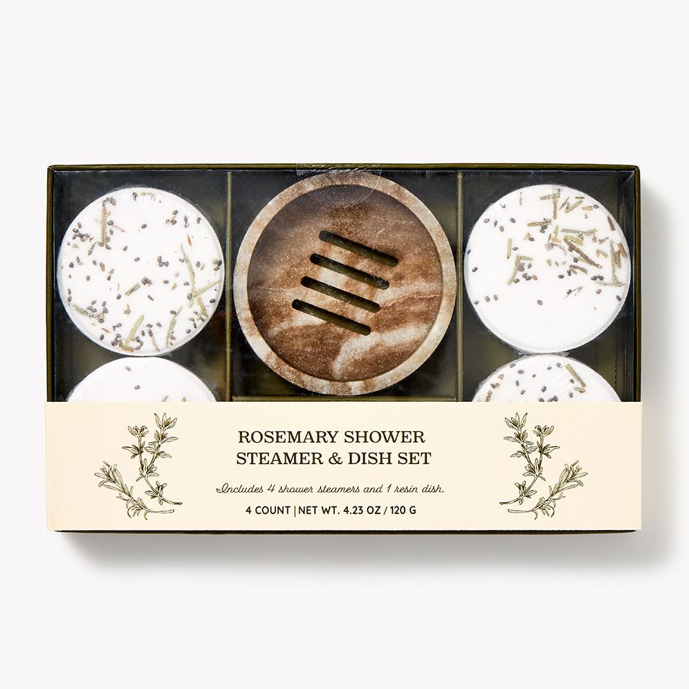 ROSEMARY SHOWER DISH AND STEAMER