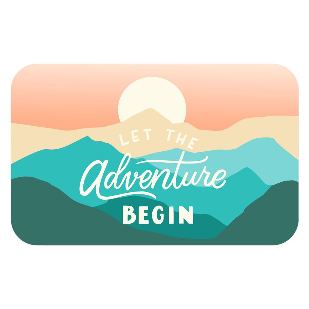Let The Adventure Begin Electronic Gift Card