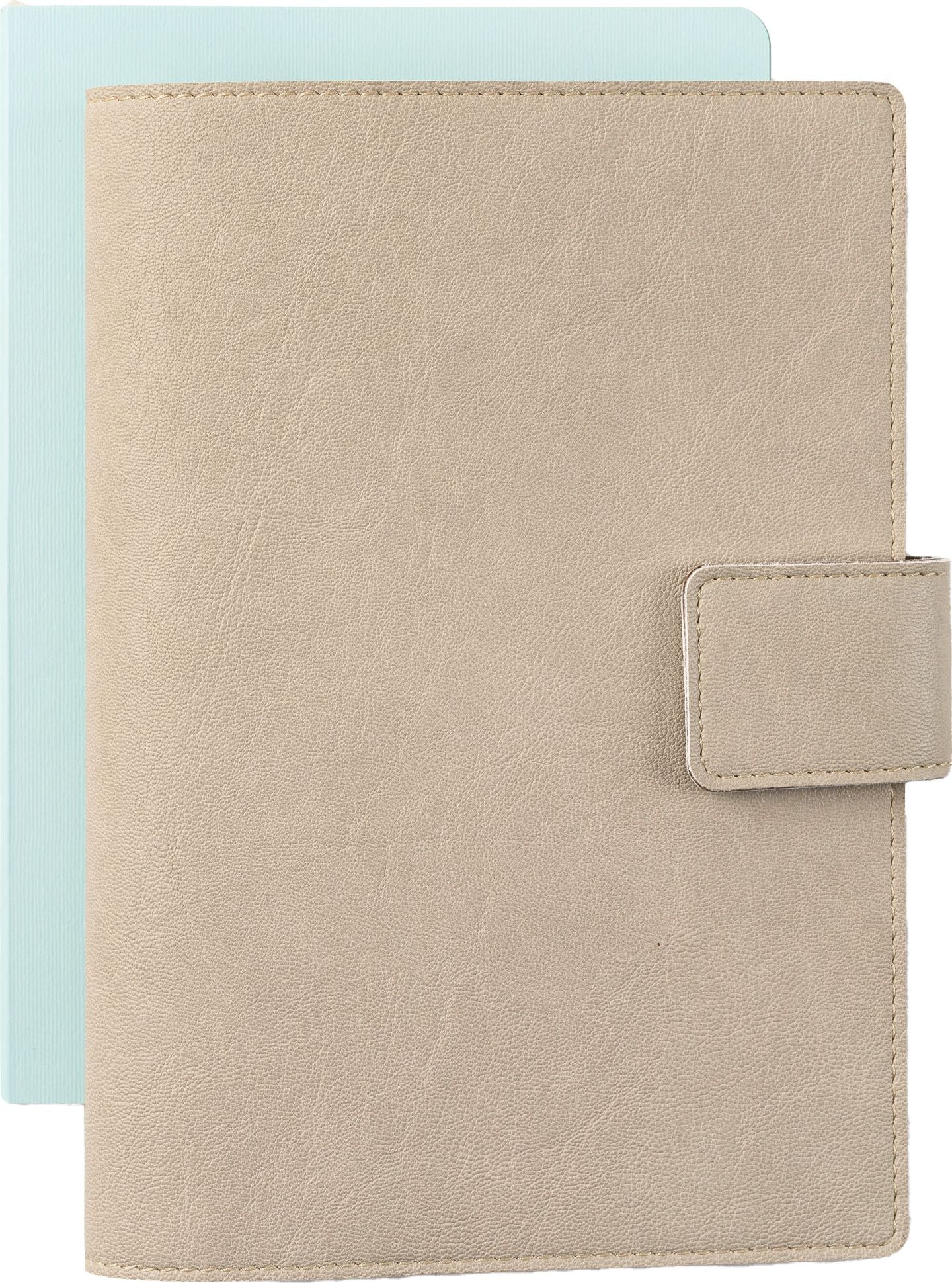 Paper Source Dove A5 Leather Journals Cover with Clasp